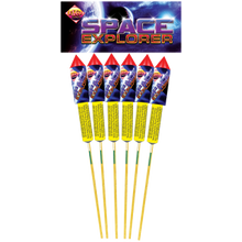 Space Explorer Rockets (Pack of 6) - BUY 1 GET 1 FREE