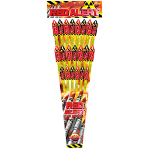 Red Alert - Low Noise Rockets (Pack of 21) - BUY 1 GET 1 FREE