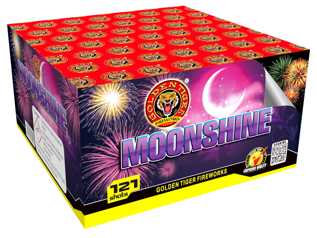 MOONSHINE - 121shot 1.3G Firework (1 piece ONLY)