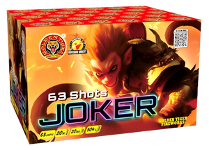 JOKER - 63 shot 1.3G LOUD Barrage - BUY 1 GET 1 FREE