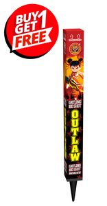 OUTLAW - 180 shots Roman Candle - BUY 1 GET 1 FREE