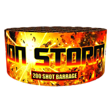 WHOLESALE - FULL CASE OF ION STORM 200shot CAKE BULK BUY (12 x £14.00 each including VAT) - IN STORE ONLY