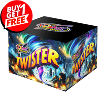 TWISTER - 70 shot Low Noise Small Barrage - BUY 1 GET 1 FREE