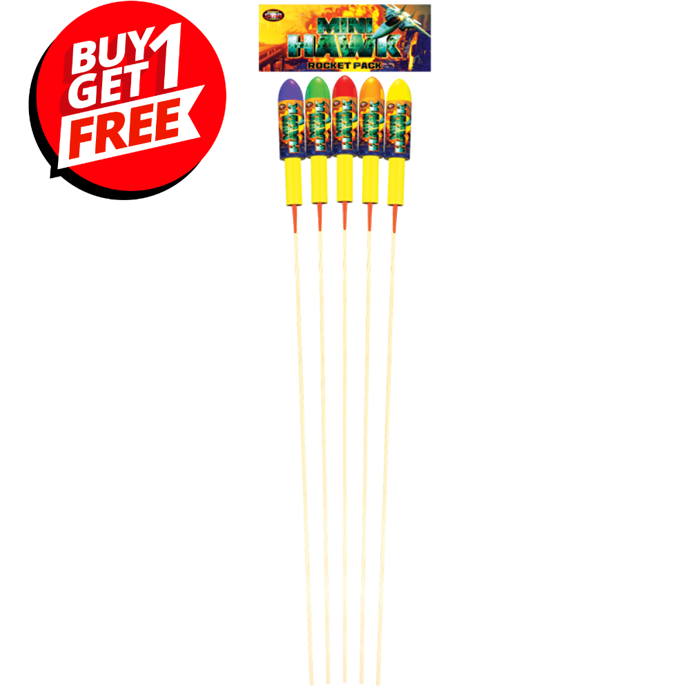 MINI HAWK 1.3G ROCKETS - BUY 1 GET 1 FREE