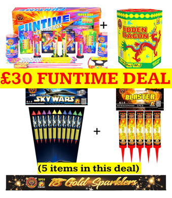 £30 FUNTIME MEGA DEAL 2025 (PRICE FOR ONE DEAL ONLY) - IN STORE ONLY