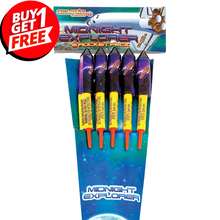 Midnight Explorer Rockets (Pack of 5) - BUY 1 GET 1 FREE