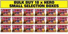 WHOLESALE - FULL CASE OF HERO SMALL SELECTION BOXES BULK BUY (18 x £9.00 each including VAT) PRE-ORDER ONLY