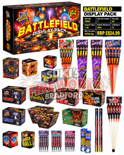 BATTLEFIELD Display Crate 1.3G Package (64 Fireworks)