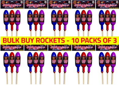 *NEW LOW PRICE* WHOLESALE - FULL CASE OF COBRA 1.3G ROCKETS BULK BUY (10 PACKS x £20.00 each including VAT) - IN STORE ONLY