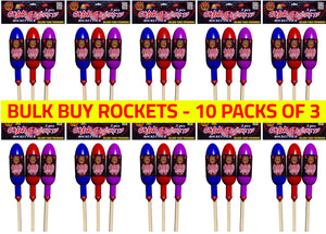 *NEW LOW PRICE* WHOLESALE - FULL CASE OF COBRA 1.3G ROCKETS BULK BUY (10 PACKS x £20.00 each including VAT) - IN STORE ONLY