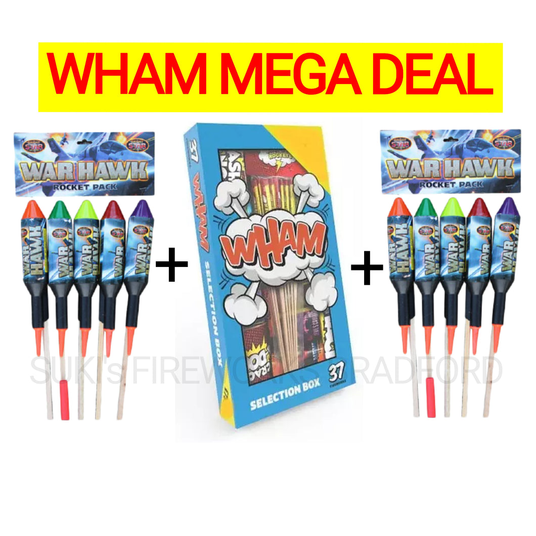 WHAM BOX MEGA DEAL (PRICE FOR ONE DEAL ONLY)