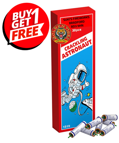 Crackling Astronaut Novelty Fireworks (Box of 30pcs) - BUY 1 GET 1 FREE