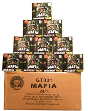 WHOLESALE - FULL CASE OF MAFIA 15shot 1.3G CAKE BULK BUY (24 x £3.75 each including VAT) - IN STORE ONLY