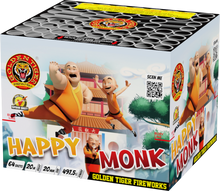 WHOLESALE - FULL CASE OF HAPPY MONK 64shot 1.3G CAKE BULK BUY (6 x £18.00 each including VAT) - IN STORE ONLY