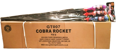 WHOLESALE - FULL CASE OF COBRA 1.3G ROCKETS BULK BUY (10 PACKS x £21.50 each including VAT) - IN STORE ONLY