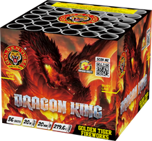 WHOLESALE - FULL CASE OF DRAGON KING 36shot 1.3G CAKE BULK BUY (12 x £11.00 each including VAT) - IN STORE ONLY