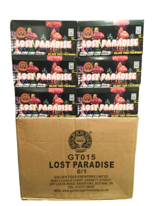 WHOLESALE - FULL CASE OF LOST PARADISE 100shot 1.3G CAKE BULK BUY (6 x £25.00 each including VAT) - IN STORE ONLY