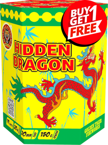 HIDDEN DRAGON - 19 shot 1.3G LOUD Barrage - BUY 1 GET 1 FREE