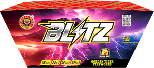 BLITZ - 100 shot FAN SHAPE 1.3G LOUD Barrage (1 piece ONLY)