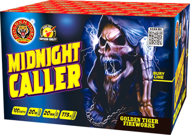 MIDNIGHT CALLER - 100 shot 1.3G LOUD Barrage (1 piece ONLY)