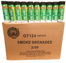 WHOLESALE - 100 x Green Smoke Grenades (60 seconds) BULK BUY - 100 x £2.25 each (including VAT)