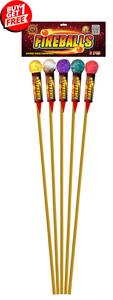 FIREBALLS 1.3G ROCKETS (PACK OF 5) - BUY 1 GET 1 FREE