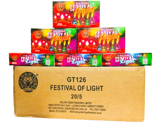 WHOLESALE - FULL CASE OF FESTIVAL OF LIGHT 4
