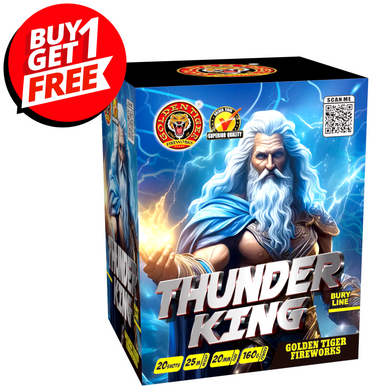 THUNDER KING - 20 shot 1.3G LOUD Barrage - BUY 1 GET 1 FREE