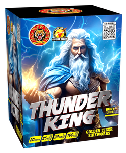 WHOLESALE - FULL CASE OF THUNDER KING 20shot 1.3G CAKE BULK BUY (12 x £6.00 each including VAT) - IN STORE ONLY