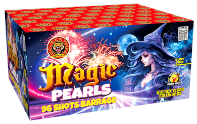 MAGIC PEARLS - 96 shot 1.3G WOW Display Firework (1 piece ONLY)