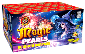 MAGIC PEARLS - 96 shot 1.3G WOW Display Firework (1 piece ONLY)