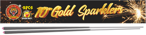 WHOLESALE - HALF CASE OF GOLD 10" SPARKLERS BULK BUY (200 packs x £0.35 each including VAT) - IN STORE ONLY