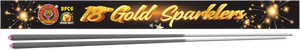 18" GIANT GOLD SPARKLERS 45cm (Pack of 5) - BUY 1 GET 1 FREE