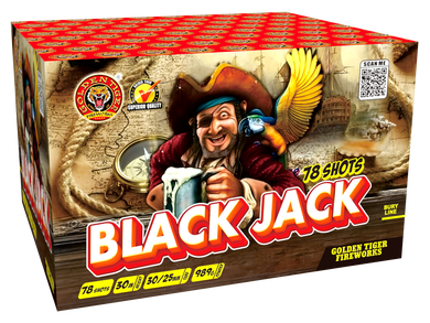 BLACK JACK - 78 shot 1.3G LOUD Barrage (Price for 1 piece ONLY)