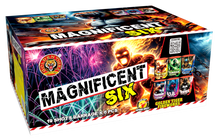 WHOLESALE - FULL CASE OF MAGNIFICENT SIX 1.3G BARRAGE BOXES BULK BUY (4 boxes x £35.00 each including VAT) - IN STORE ONLY