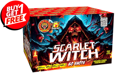 SCARLET WITCH - 60 shot 1.3G LOUD Barrage - BUY 1 GET 1 FREE