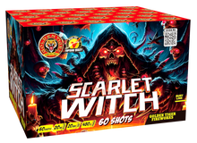 WHOLESALE - FULL CASE OF SCARLET WITCH 60shot 1.3G CAKE BULK BUY (4 x £19.00 each including VAT) - IN STORE ONLY