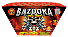 WHOLESALE - FULL CASE OF BAZOOKA 49shot 1.3G FAN CAKES BULK BUY (6 x £18.00 each including VAT) - IN STORE ONLY