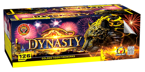 DYNASTY - 126 shots 1.3G Compound Barrage (Price for 1 piece ONLY)