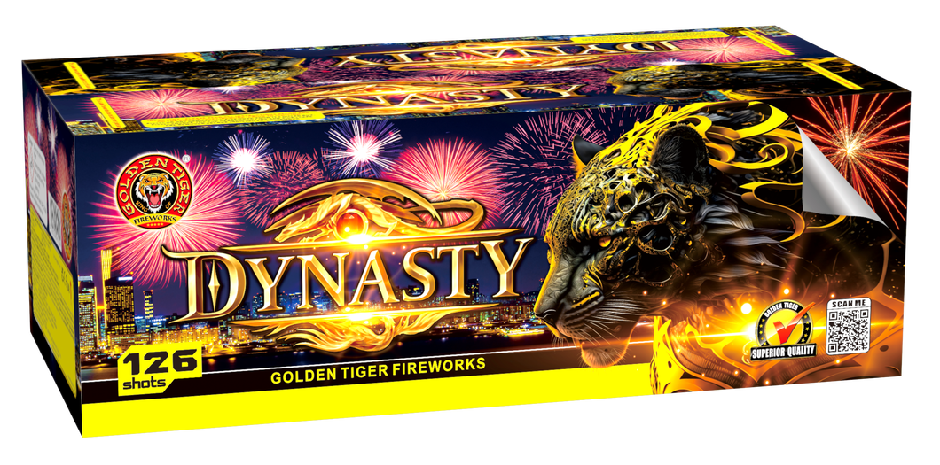 DYNASTY - 126 shots 1.3G Compound Barrage (1 piece ONLY)