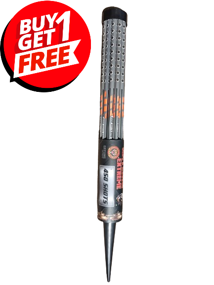 GATLING EXTREME 450 SHOTS Long Roman Candle - BUY 1 GET 1 FREE