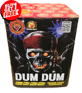 DUM DUM - 25 shot 30mm 1.3G LOUD Barrage (Different effect in each shot) - BUY 1 GET 1 FREE