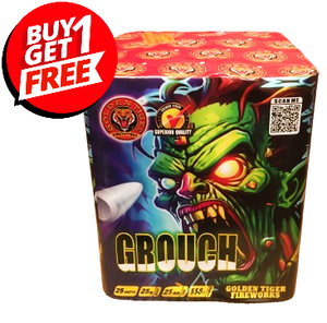 GROUCH - 25 shot 25mm 1.3G LOUD Barrage - BUY 1 GET 1 FREE