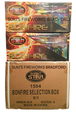 WHOLESALE - FULL CASE OF BONFIRE SELECTION BOXES BULK BUY (8 x £14.00 each including VAT) - IN STORE ONLY