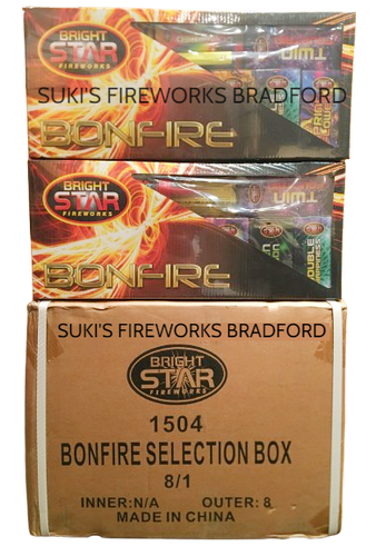 WHOLESALE - FULL CASE OF BONFIRE SELECTION BOXES BULK BUY (8 x £15.00 each including VAT) - IN STORE ONLY
