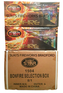 WHOLESALE - FULL CASE OF BONFIRE SELECTION BOXES BULK BUY (8 x £14.00 each including VAT) - IN STORE ONLY