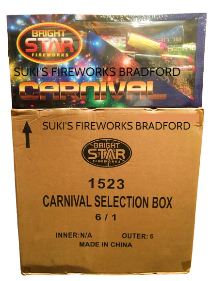 WHOLESALE - FULL CASE OF CARNIVAL SELECTION BOXES BULK BUY (6 x £27.50 each including VAT) - IN STORE ONLY