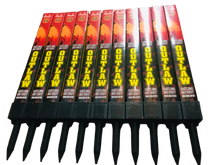 WHOLESALE - FULL CASE OF OUTLAW 180shot GATLING ROMAN CANDLES BULK BUY (24 x £3.00 each including VAT) - IN STORE ONLY