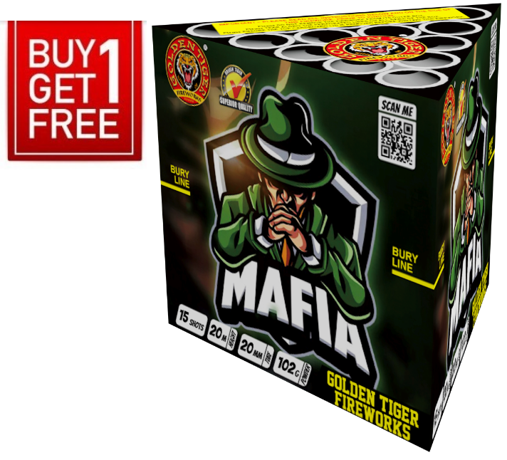 MAFIA BY GOLDEN TIGER FIREWORKS | SUKI's WHOLESALE FIREWORKS