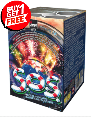 S.O.S Colourful Fountain - BUY 1 GET 1 FREE